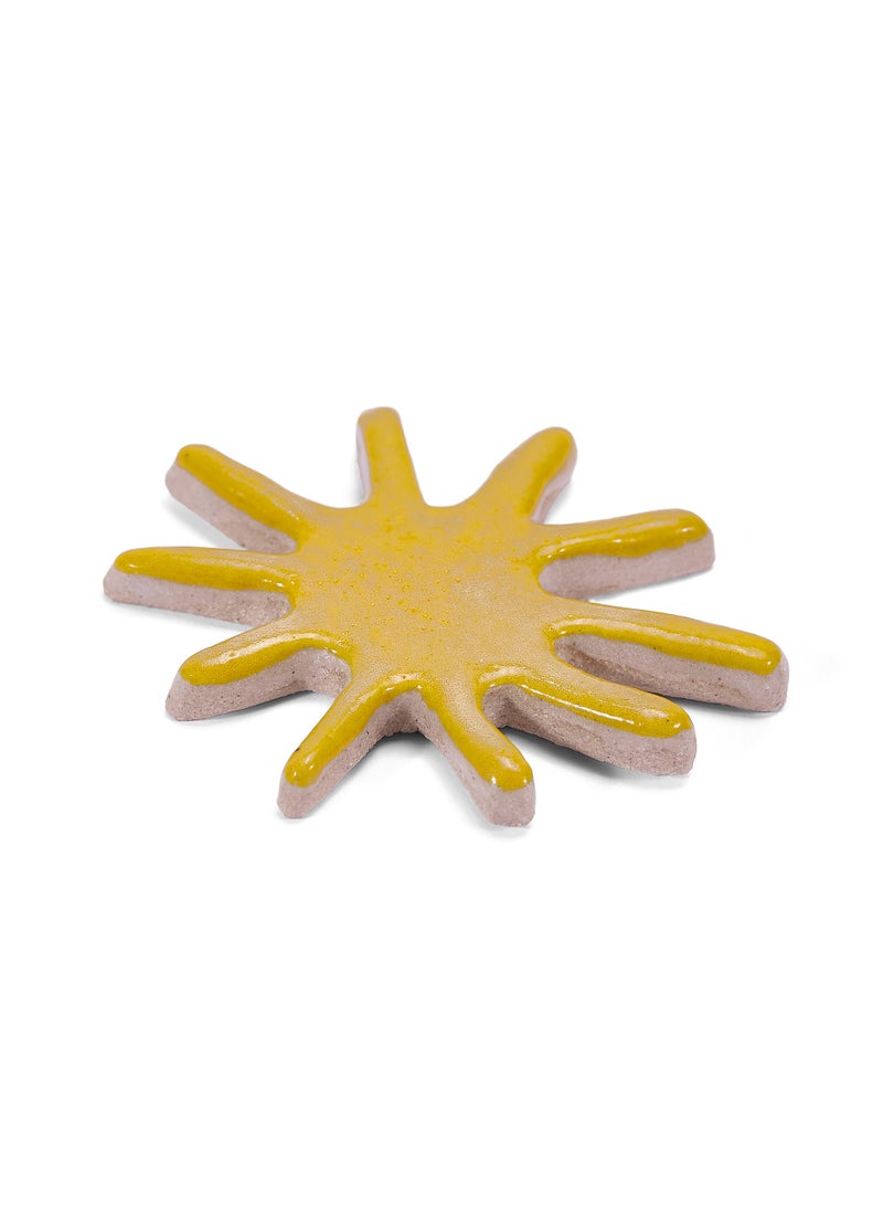 Eid Al Etihad United x Khazaf Sun Coaster – Stylish UAE-Inspired Drink Coaster & Table Accessory - Image 2