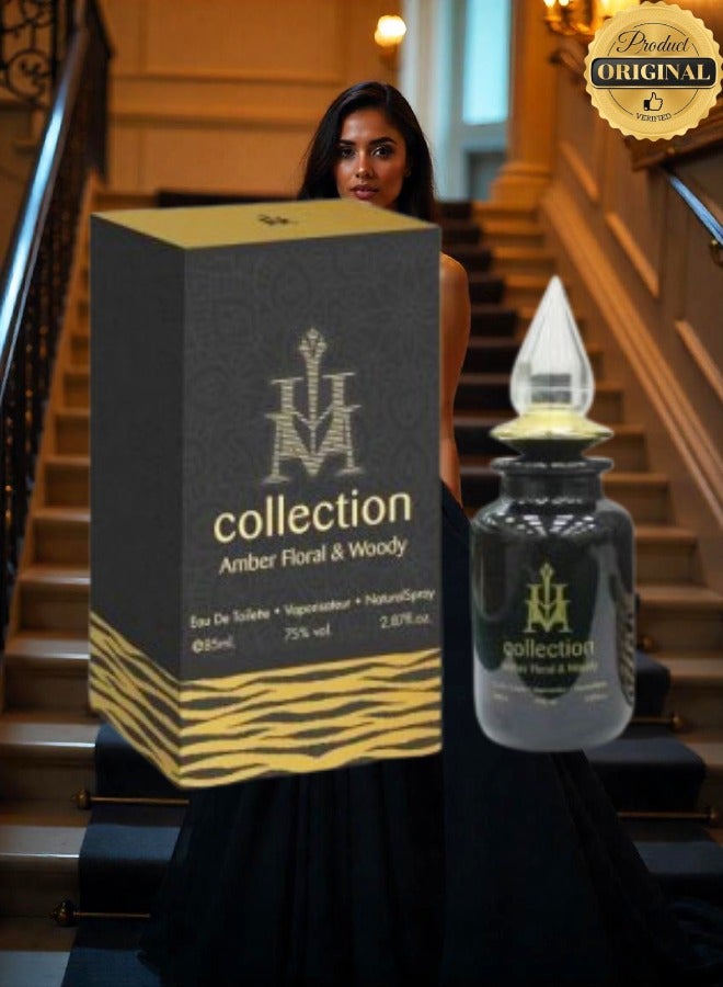 Collection Amber Floral And Woody Perfume EDT 85ML - Image 1