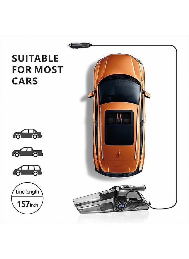 Mi VAZA - Car Vacuum Cleaner - Corded Plug Dustbuster - Handheld Vacuum Cleaner with LED Light and Inflator - 6000Pa - Image 1