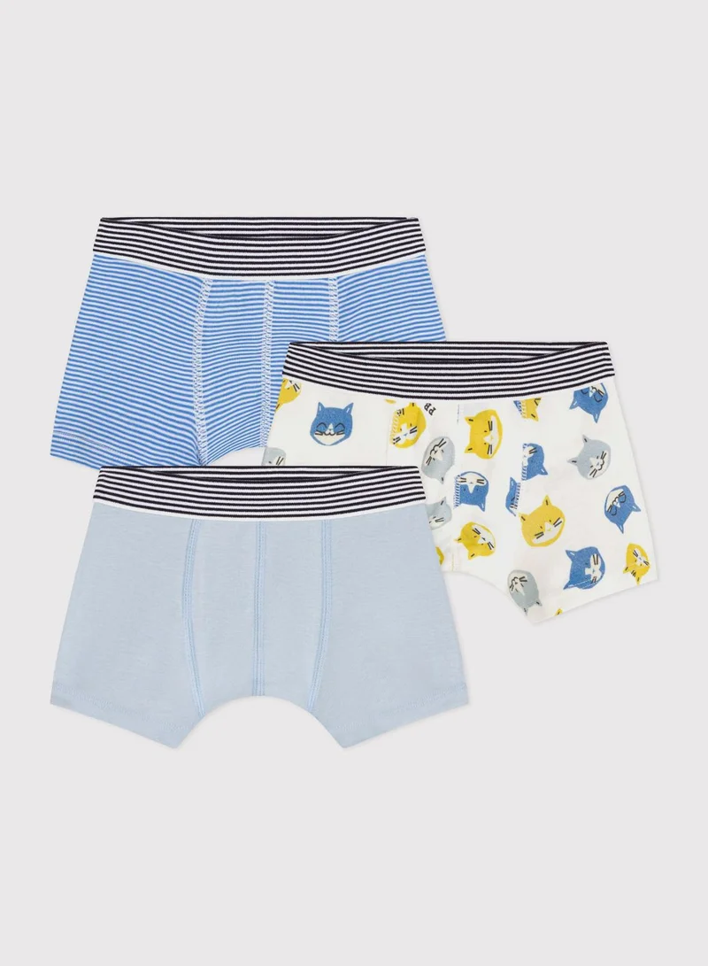 بيتي باتو Kids 3 Pack Assorted Trunks