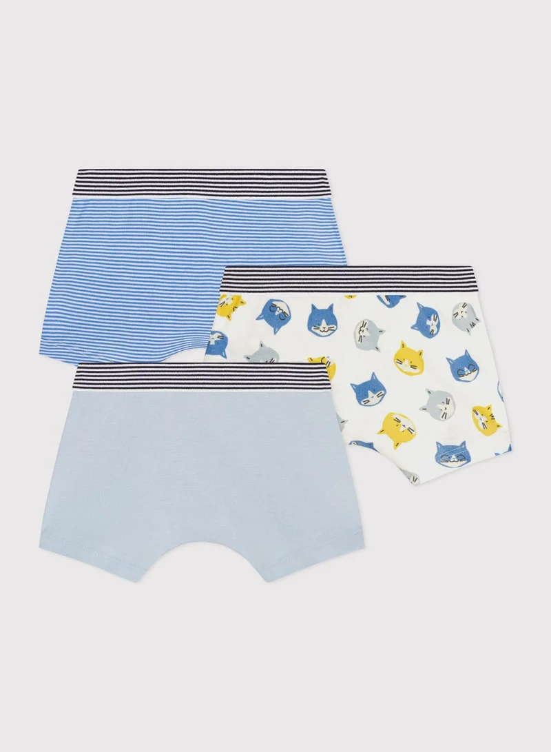 بيتي باتو Kids 3 Pack Assorted Trunks