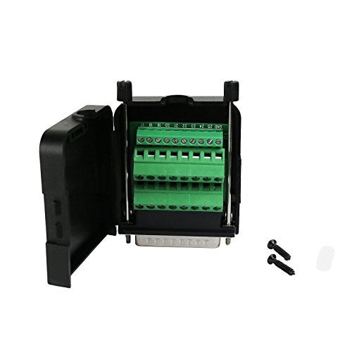 Twinkle Bay TwinkleBay DB25 Connector to Wiring Terminal Db25 Breakout Board Solder-Free (Female Adapter with Case) - Image 2