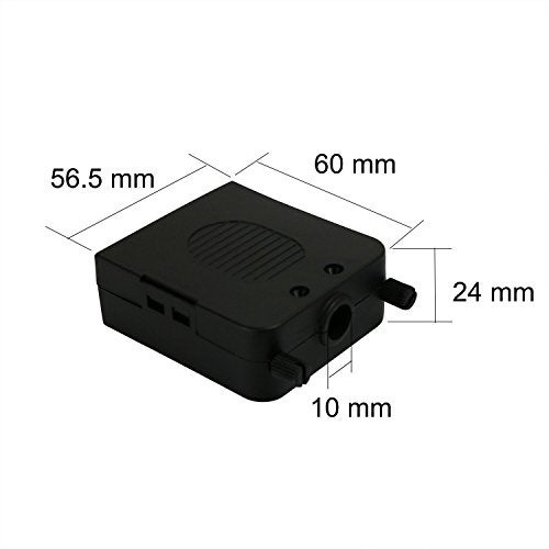 Twinkle Bay TwinkleBay DB25 Connector to Wiring Terminal Db25 Breakout Board Solder-Free (Female Adapter with Case) - Image 5