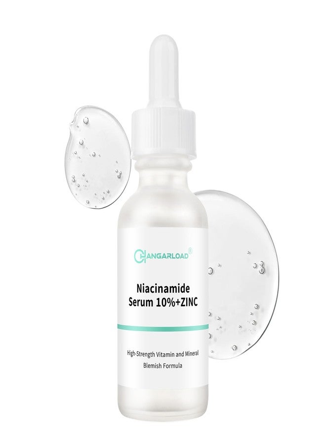 CHANGARLOAD Niacinamide 10%+ Zinc 1% Serum For Face, Niacinamide Serum For Face, Dermatologist, Redness Relieve-30ml 1floz - Image 1