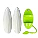 Mivofun 2 Pack Cuttlebone with 3 in 1 Food Holder Natural Cuddle Bones for All Pet Birds Cockatiels Parakeets Budgies Finches556 Inch Midium Size - Image 3