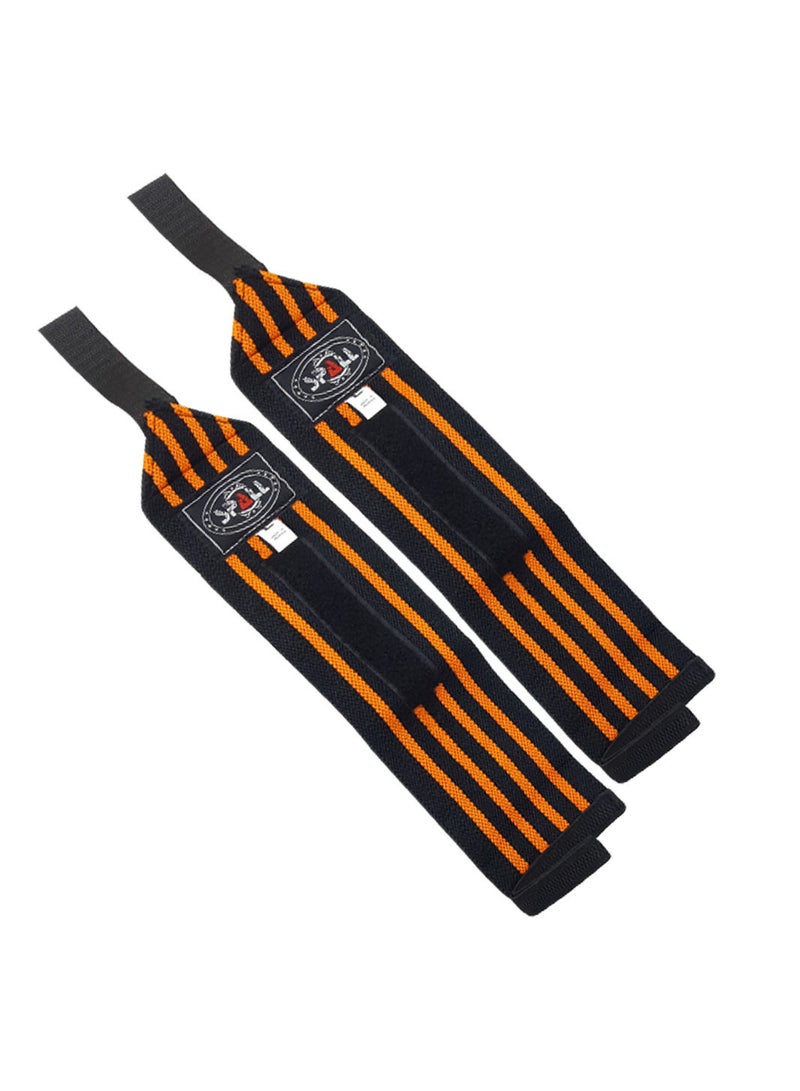 Spall Wrist Supporter for Gym Wrist Band for Men Gym & Women with Thumb Loop Straps - Wrist Wrap Gym Accessories for Men Hand Grip & Wrist Support Sports Straps for Gym  - Image 1