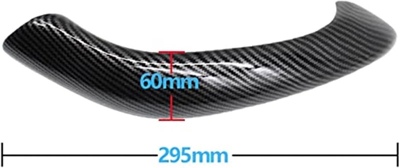 QASULER Carbon Fiber Door Handle Trim for X1 X2 F48 F49 F39 - Image 2