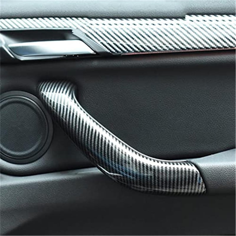 QASULER Carbon Fiber Door Handle Trim for X1 X2 F48 F49 F39 - Image 4