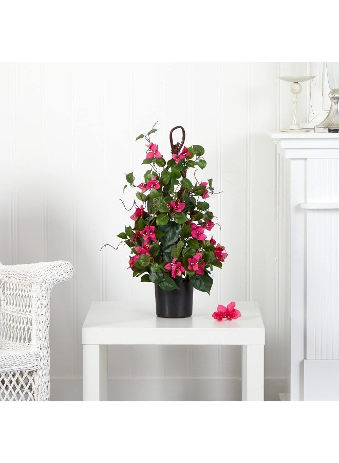 Nearly Natural 24in. Bougainvillea Artificial Climbing Plant - Image 3