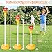 Infowush Torch Bubble Machine for Kids Rechargable Bubble Maker Bubble Toys with Light Music Outdoor Automatic Standing Height Adjustable Bubble Machine for Toddlers 13 Xmas Birthday Party Gifts - Image 4