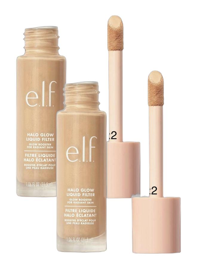 إلف فلتر سائل هالو جلو 2 فاير /لايت 31.5 مل أصلي قطعتان - Image 1