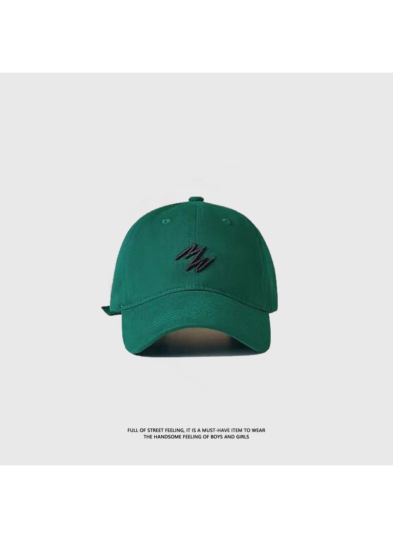 Generic New Embroidered Sunshade Baseball Cap for Women Wine red  - Image 3