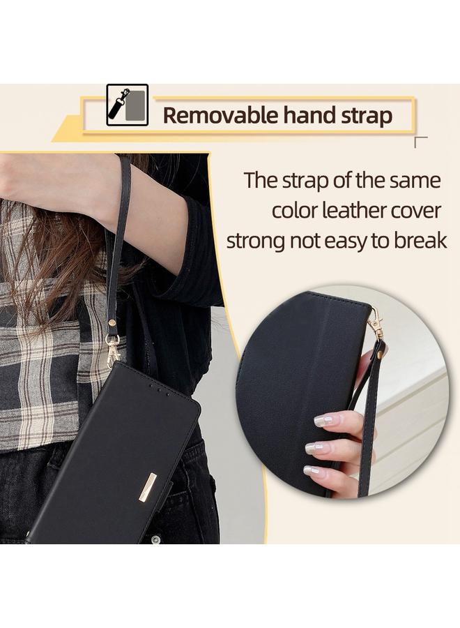 S-TOP Case For Samsung Galaxy S22 5G Crossbody Chain Leather Phone Case - Image 5