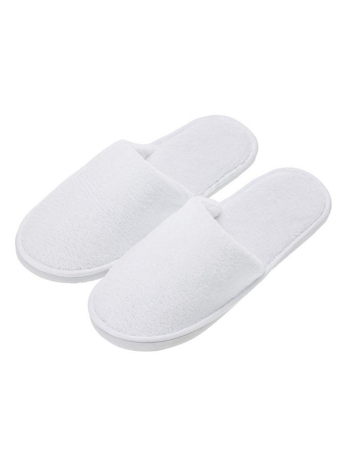 Spa Slippers 10 Pairs Of Hotel Slippers, 2 Sizes Disposable Slippers Closed-Toe Slippers, Guest Slippers, Non-Slip Slippers For Guest, House Slippers Unisex, Bedroom, Party, Travel - pzsku/Z90441A054AEFF612E6B1Z/45/_/1734437587/9c6302b5-bf78-4aea-ad73-69d48cd3d34a