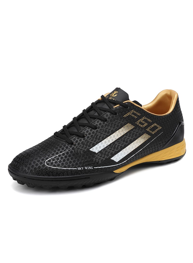 SKY WING Men's And Women's Firm Ground Soccer Cleats Low-Top Football Cleats IC/IN Sole Professional Training Outdoor Lightweight Soccer Shoes - Image 2