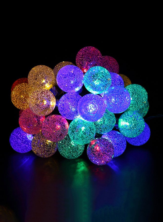 LED Solar String Lights Red/Green/Blue 7meter - Image 2