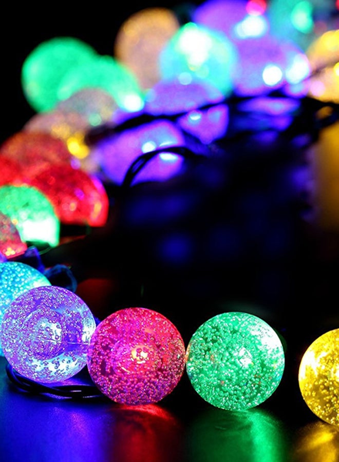LED Solar String Lights Red/Green/Blue 7meter - Image 3