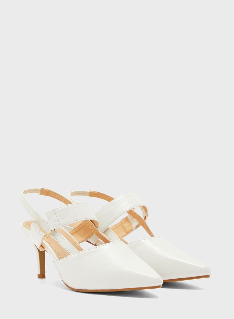 ايلا حذاء بكعب عالي وسير خلف الكاحل - Image 3