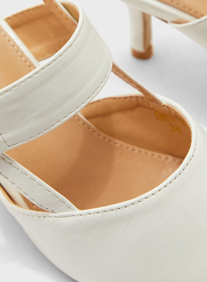 ايلا حذاء بكعب عالي وسير خلف الكاحل - Image 4