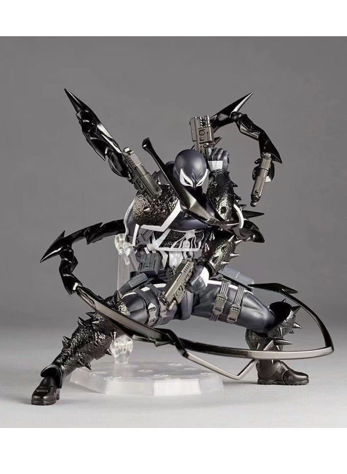 Factory Two Marine Hall Yamaguchi Style Marvel Marvel Agent Venom With Special Edition Action Figure  - Image 2