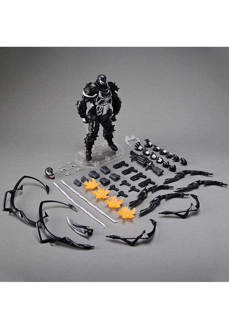 Factory Two Marine Hall Yamaguchi Style Marvel Marvel Agent Venom With Special Edition Action Figure  - Image 4
