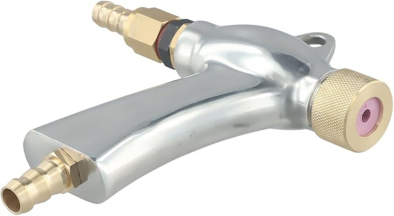 Aluminum Alloy Sandblaster Tool Kit with 5 Ceramic Nozzles for Rust Removal and Stripping - Image 3