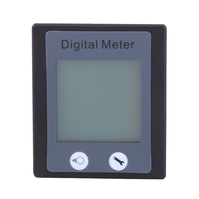 عداد متعدد الوظائف للتيار المتردد بمدى جهد 80 فولت - 260 فولت وتيار 100 أمبير - شاشة LCD كبيرة بإضاءة خلفية للاستخدام المنزلي الداخلي - Image 3