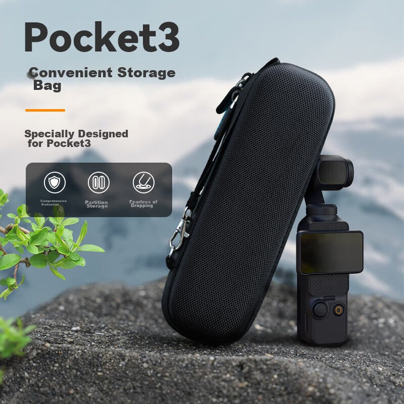 TELESIN Compatible Storage Case for DJI Pocket 3, Portable Carrying Case for Device - Image 1