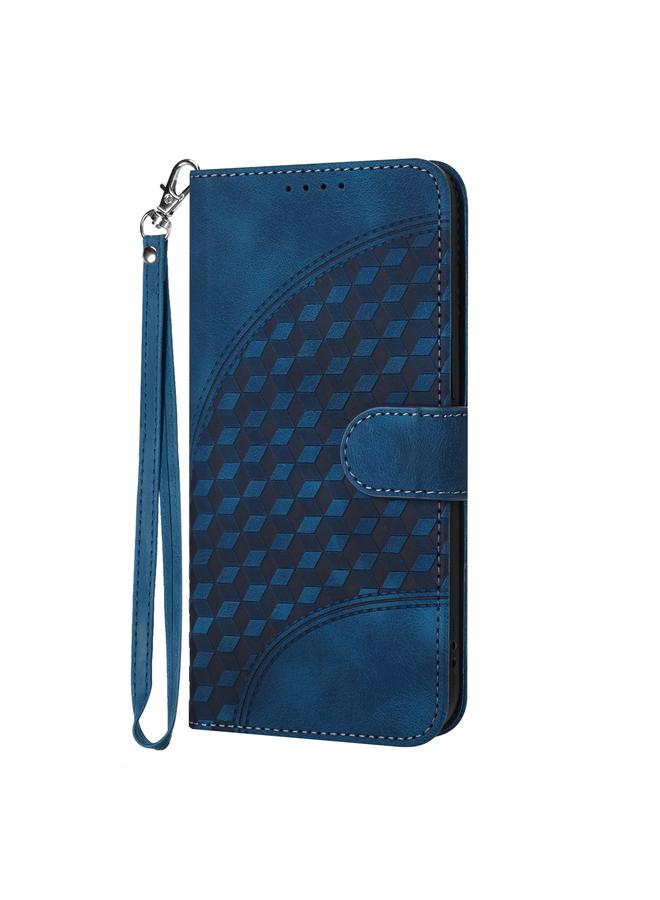 اس-توب جراب جلدي لهاتف OPPO A93 4G/F17 Pro/Reno4 Lite/Reno4 F منقوش عليه رأس فيل مع حبل تعليق - Image 2