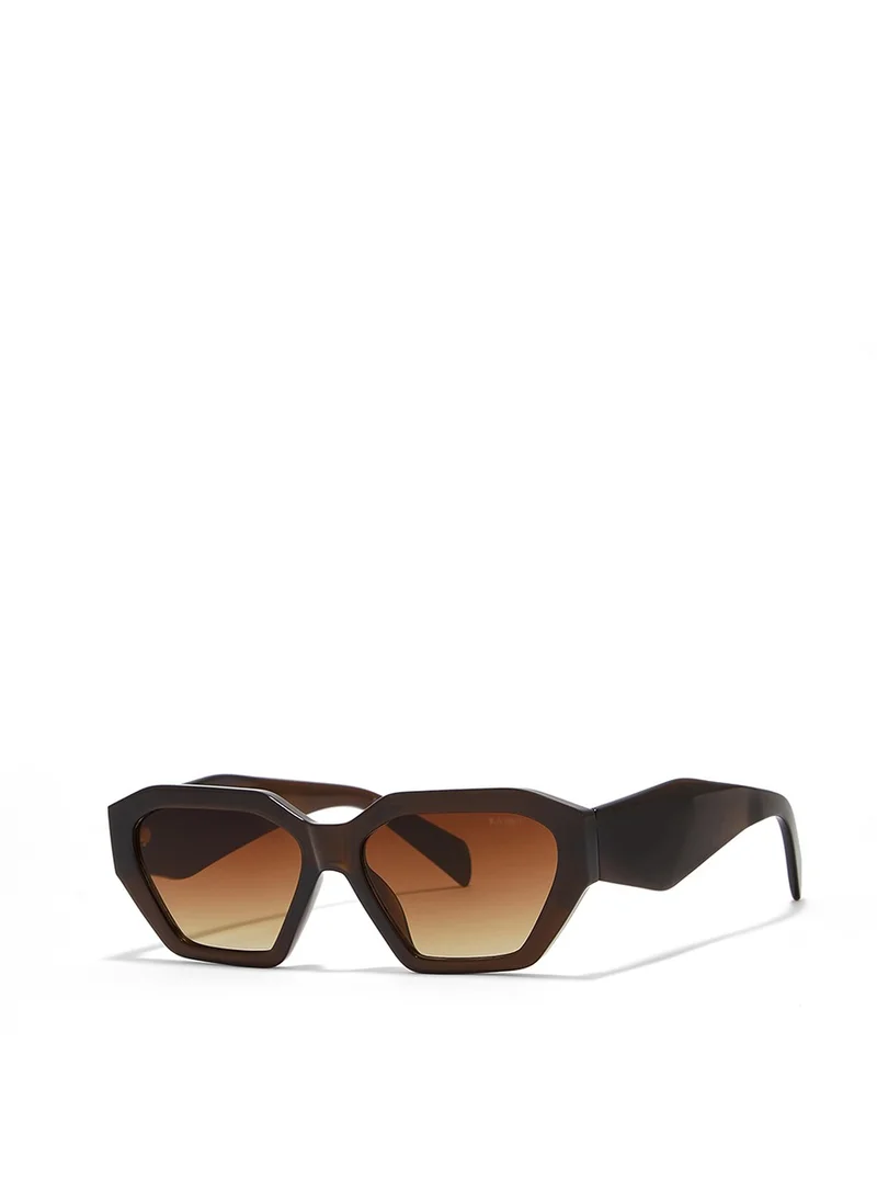 Blackout BlackOut THETA Women's Hexagon Sunglasses with UV400 Protection