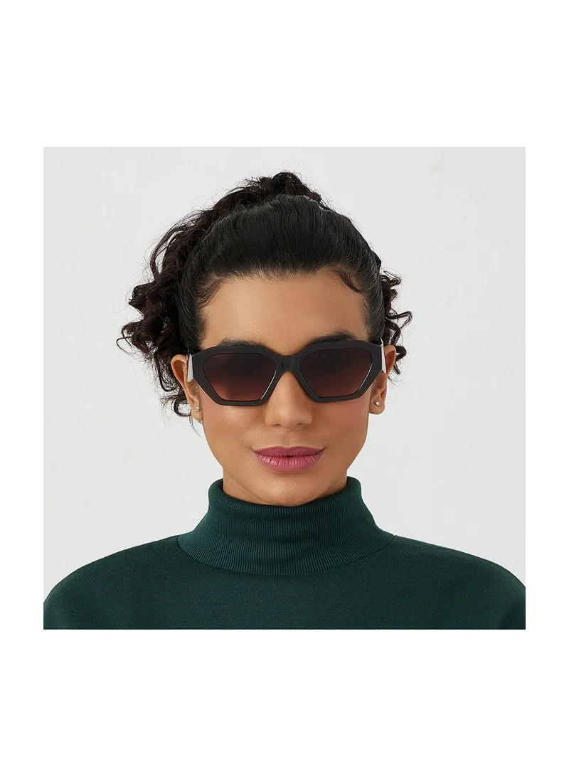 Blackout BlackOut THETA Women's Hexagon Sunglasses with UV400 Protection
