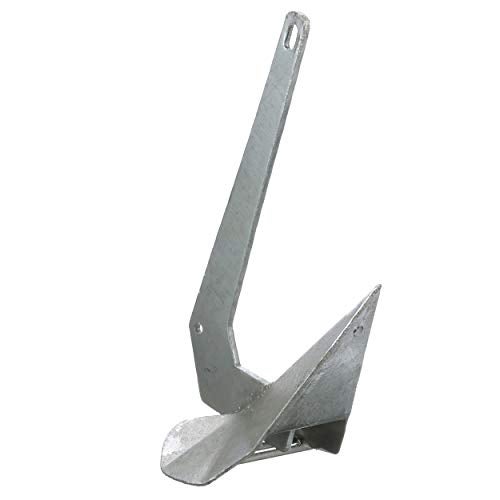 Seachoice Plow Boat Anchor, Hot-Dipped Galvanized Steel, 14 Lbs., for Boats 24-31 Ft. - Image 1
