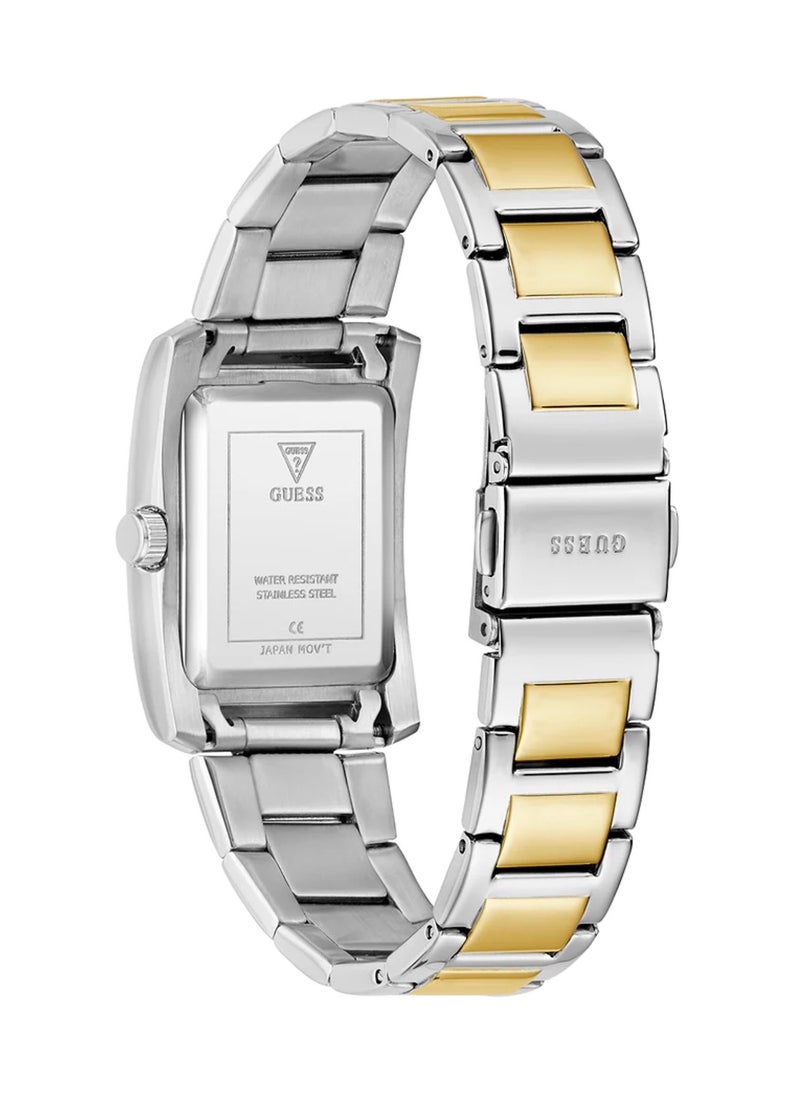 GUESS Bonnie Women's Analog Quartz Two tone Stainless Steel Watch GW0876L3 - 27mm  - Image 4