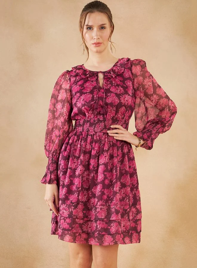 FEMELLA Floral Mini Dress
