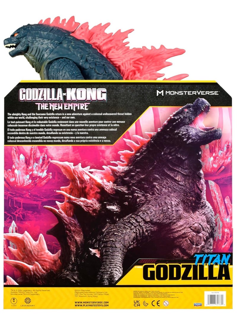 Playmates Toys - Godzilla X Kong: The New Empire Godzilla Titan Size 61cm Tall - Image 1