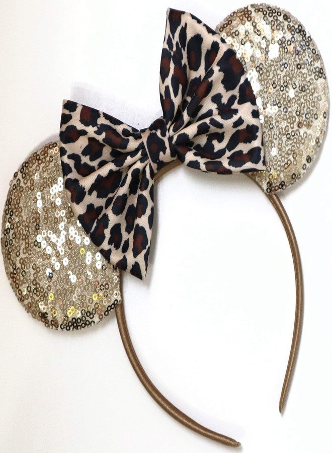 CLGIFT Leopard & Cheetah Mickey & Minnie Ears - Lion King & Animal Kingdom Themed - Image 1