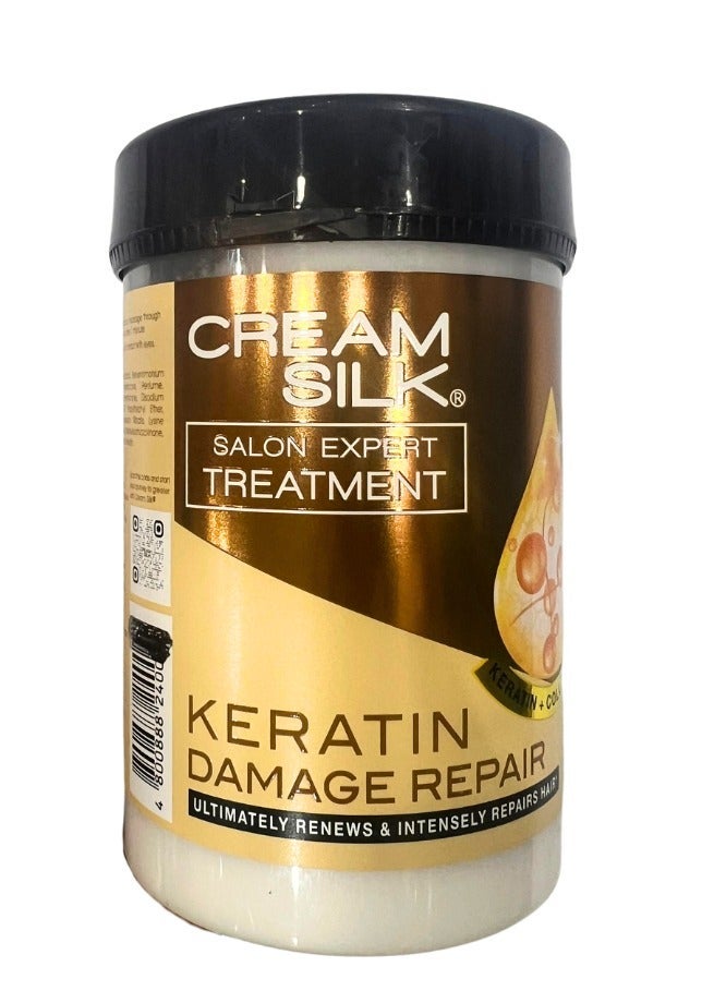 cream silk - salon expert treatment - keratin damage repair 650 ML - Image 1