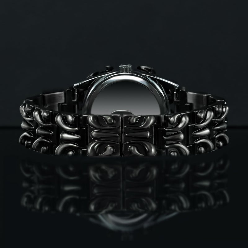 BARAMON Watch for Men Retro Fashion Vintage Wristwatch Casual Gothic Steampunk Quartz Analog Hand Watches Hip Hop Cool Alien Y2K Male Clock - Image 3