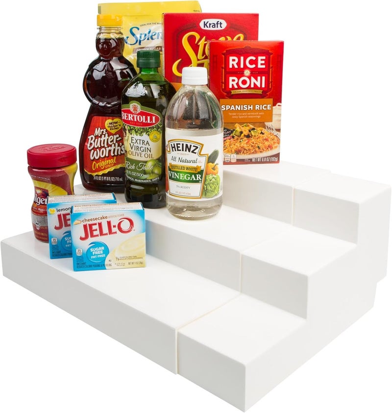 Dial Industries, Inc. Dial Industries 3 Tier Adjustable Canned Goods Shelves for Kitchen Cabinet and Pantry Organization, Expand A Shelf, Mega - Image 1