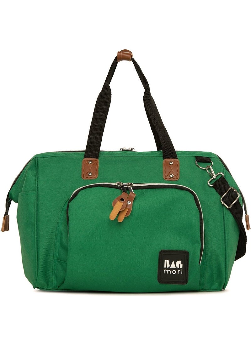 Bagmori Dark Green Hanging Mother Baby Care Bag  - Image 1