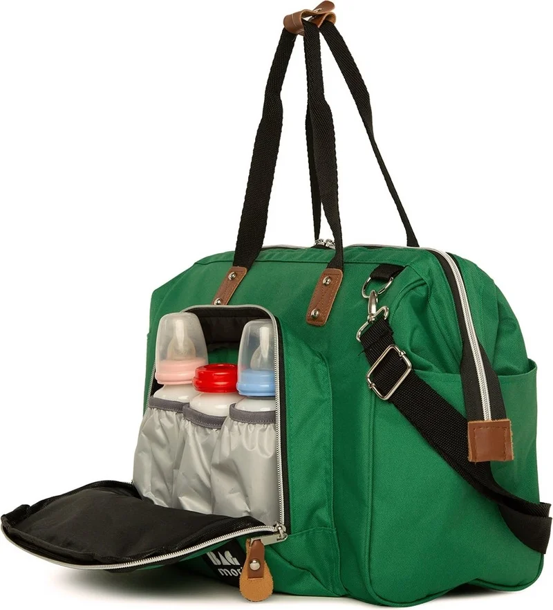 Bagmori Dark Green Hanging Mother Baby Care Bag