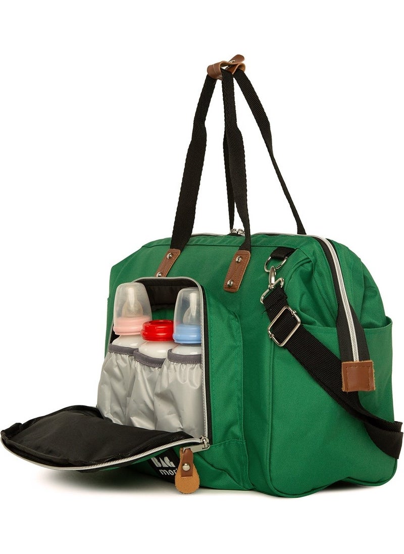 Bagmori Dark Green Hanging Mother Baby Care Bag  - Image 3
