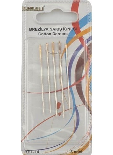 Yabali Brazilian Embroidery Needle with Pitchfork 