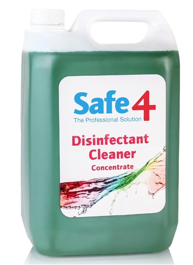 Safe4 Safe4 Concentrated Disinfectant Cleaner, Apple Scent, 5 Litre 