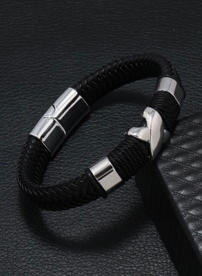 لوكشري كونسبت اسوارة رجالية أنيقة من أجود أنواع الجلود الاصطناعية عالية الجودة - Image 3