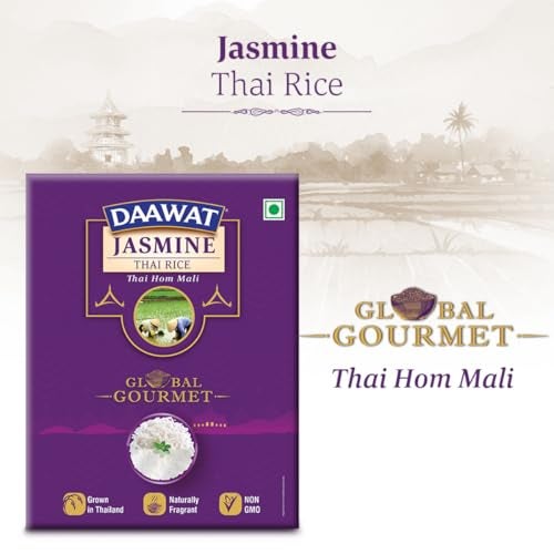 Daawat Premium Jasmine Rice | Thai Hom Mali | Authentic Thai Rice | Soft Texture & Quick Cooking | Product of Thailand | 500g Pack - Image 2