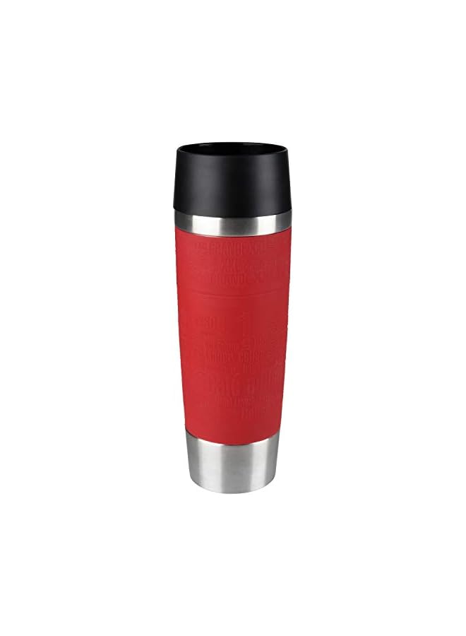 emsa Mug Grand  Premium High Performance German Engineered Thermos Vacuum Flask Tumbler 0.50L Red - Image 2