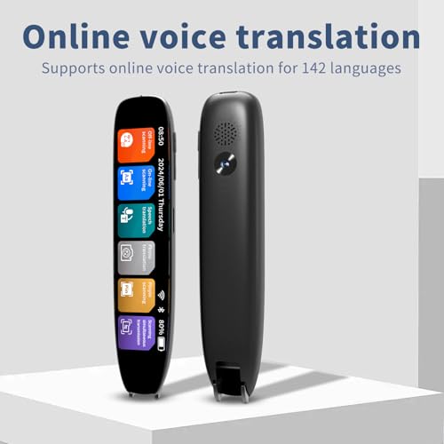 MOIDYOU Scan Translator Pen, Dyslexia Tools, Language Translator Device, Text to Speech Reading Pen for Learning Difficulties, Language Learners and Elderly Users, 142 Online/10 Offline Languages - Image 4