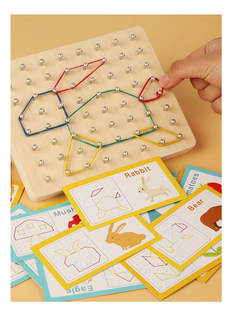 Wooden Children's Creative Jigsaw Puzzle Educational Toy - Image 2