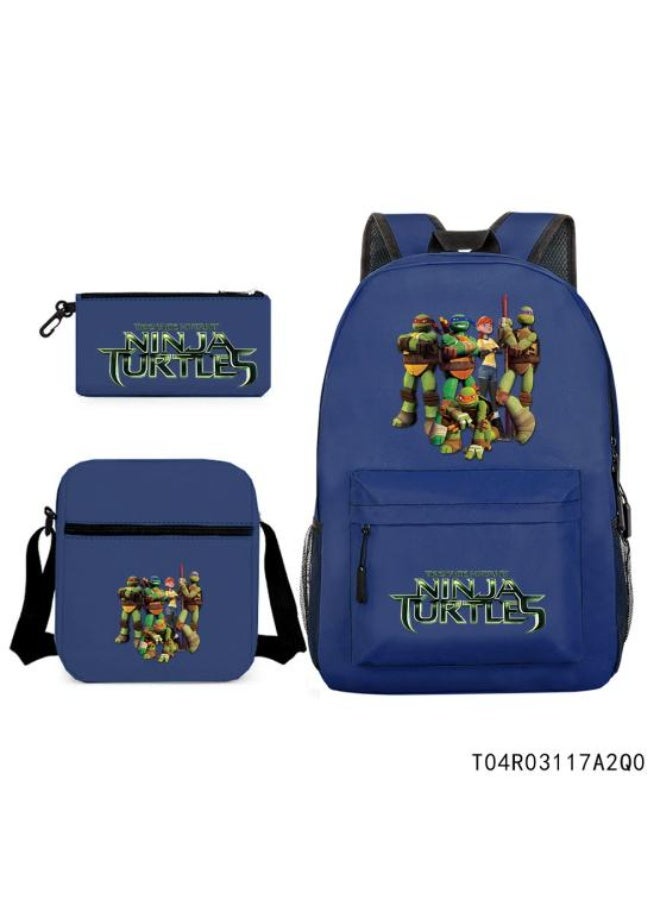 Exquisite animation element backpack combination, strong sense of design, diversified and super convenient storage - 417